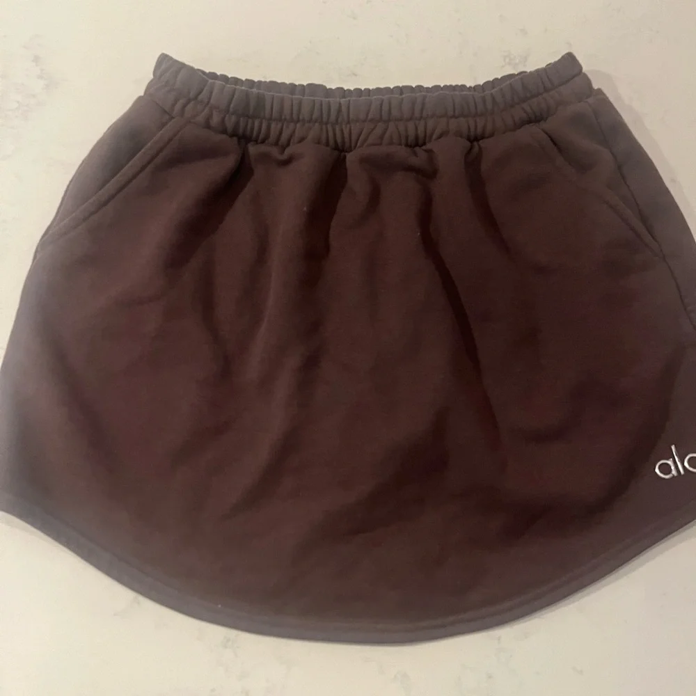 Alo Skirt - Deep Purple, Size Large
